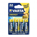 Aku Varta  Alkaline batteries Varta R6 (AA) 4 pcs Energy
