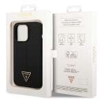 Tagakaaned Guess  Guess GUHCP14XSLTGK iPhone 14 Pro Max 6.7" black/black hardcase Silicone Triangle