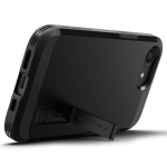 Tagakaaned Spigen  Spigen Tough Armor Case with MagSafe for iPhone 16e with Stand - Black