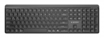 Arvuti klaviatuur Gembird  KEYBOARD WRL SLIM 2.4G+BT US/KB-WPS-03