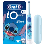 Hambahari Oral-B  Electric Toothbrush with Travel Case, 6Y+ | iO Kids Disney Stitch | Rechargeable | For kids | Number of brush heads included 1 | Number of teeth brushing modes 3