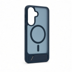 Tagakaaned Evelatus Samsung Galaxy A57 Rubber Coated MagSafe With Stand Case Navy Blue