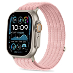 Muu Tech-Protect  Tech-Protect Nylon Sport Band for Apple Watch 44/45/46/49 mm - Light Pink