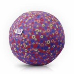 Kodu ja remondi jaoks iLike Akcija! Bubabloon lateksa balons ar auduma pārvalku Circles Purple