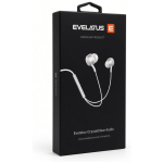 K&otilde;rvaklapid Evelatus Crystal Clear Audio headphones with Type-C with microphone White
