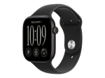 Nutikell Apple Watch Series 12 GPS 46mm Black Aluminium Case with Black Sport Band - S/M |