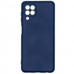 Tagakaaned Evelatus Samsung Galaxy A22 4G Nano Silicone Case Soft Touch TPU Navy Blue