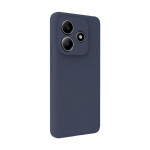 Tagakaaned Evelatus Xiaomi Redmi Note 14 Premium Magnetic Soft Touch Silicone Case Dark Blue