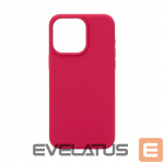 Tagakaaned Evelatus Apple iPhone 15 Pro Premium Magsafe Soft Touch Silicone Case New Function Rose Red