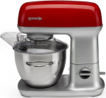 Mikserid ja blenderid GORENJE Kitchen machine MMC1000RLR Number of speeds 7, 1000 W, Bowl capacity 4.5 L, Aluminium, Stainless Steel/Red