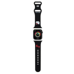 Rihm Hello Kitty  Hello Kitty Silicone Kitty Head strap for Apple Watch 38/40/41mm - black