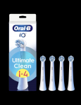 Hambahari Oral-B Replaceable toothbrush heads | iO UltimateClean | Heads | For adults | Number of brush heads included 4 | White