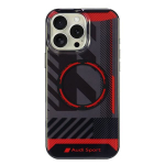 Tagakaaned Audi  Audi IML Sport MagSafe iPhone 16 Pro Max 6.9" black/black hardcase AUS-IMLMIP16PM-RSQ/D2-BK