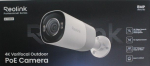 Veebikaamera Reolink SALE OUT. PCRPB4K02 Smart 4K 133&deg; View PoE Bullet Camera with 5&times; Optical Zoom | Smart 4K 133&deg; View PoE Camera with 5&times; Optical Zoom | RP-PCB8MZ | 24 month(s) | Bullet | 8 MP | F2.7-13.5mm/F1.6 | IP67 | H.265/H.264 | Micro SD, Max. ...