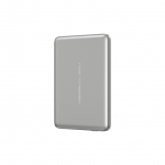 V&auml;line aku X-One  X-ONE Razor 2 Magcharge Ultraslim (7,6mm) power bank compatible with MagSafe 5000mAh - silver