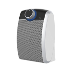 Radiaator Fakir trend HL 140 Fan Heater, high-gloss white/silver - 1.800 Watt