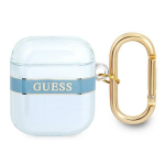 Tagakaaned Guess  Guess GUA2HHTSB AirPods cover blue/blue Strap Collection