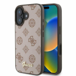 Tagakaaned Guess  Guess Peony Script MagSafe iPhone 16 Case - Brown