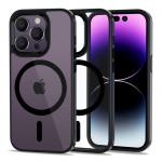 Tagakaaned Tech-Protect  Tech-Protect MagMat MagSafe iPhone 14 Pro Max Case - Clear Black