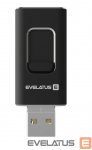 M&auml;lupulk Evelatus USB Flash 4in1 32GB EFD03 (USB,Micro,Type C and iPhone) Black