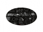 Arvutitoolid / lauad Genesis  Polyester | Floor Mat | Multicolor