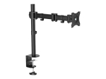 Teleri kinnitus Logilink Desk Mount, BP0021, 13-27 ", Monitor Desk Mount, Maximum weight (capacity) 8 kg