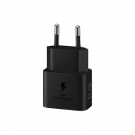 Adaptrid Samsung SAMSUNG original charger Type C PD 3A 25W GaN EP-T2510NBEGEU black blister