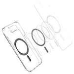 Tagakaaned Spigen  Spigen Ultra Hybrid MagSafe iPhone 16e Carbon Fiber Case - Clear