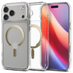 Muu Spigen SPIGEN case ULTRA HYBRID MAG compatible with MagSafe for IPHONE 17 Pro Max clear gold