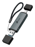Muu arvutitarvik TP-Link  MEMORY READER USB-C SD&MICROSD/UA430D