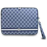 Muud kaubad DKNY  DKNY Sleeve Checkered Pattern Printed Stripes 14" Laptop Case - Blue