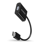 Moodulid ja transiiverid Axagon  I/O ADAPTER HDMI TO VGA/0.15M RVH-VGAN