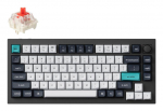 Arvuti klaviatuur Keychron KEYBOARD WRL Q1 MAX RGB/CARBON BLACK Q1M-M1