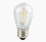 Laualamp Blow  LED spuldze E27 230V ST45 1W  FILAMENTS  silti balta 2700K  50lm