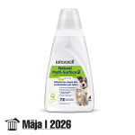 Muud v&auml;ikesed kodumasinad Bissell  Bissell Natural Multi-Surface Pet Floor Cleaning Solution for  Bissell CrossWave  SpinWave  SpinWave Robot HydroWave machines  1000 ml 3122