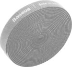 Arvutitarvikud Baseus  Baseus Velcro Organizer Gray 1 piece 3m (ACMGT-F0G)