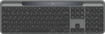 Arvuti klaviatuur Logitech  LOGITECH Slim Solar+ - GRAPHITE - US INT'L - 2.4GHZ/BT -  INTNL-973 - UNIV B2C