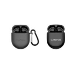 K&otilde;rvaklapid Canyon  Canyon Bluetooth Headset TWS-6   Gaming Mode/BT 5.3    black retail