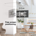 Teine toode iLike  TV SET ACC WALL MOUNT/40-75"/WHITE M7L-W ONKRON