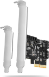 Arvuti korpus iLike  AXAGON PCES-SA4X4 PCIe Controller - 4x SATA 6G intern + Low Profile Blende