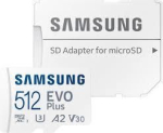 Andmekandjad Samsung  SAMSUNG EVO Plus microSDXC 512GB 2024