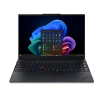 S&uuml;learvuti Lenovo ThinkPad E16 G4 Intel | Black | 16 " | IPS | WUXGA | 1920 x 1200 pixels | Anti-glare | Intel Core 5 | 320 | 16 GB | SODIMM DDR5 | Solid-state drive capacity 512 GB | Intel Graphics | Windows 11 Pro | 802.11be | Bluetooth version 5.4 ...