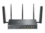 Ruuterid TP-Link | Omada 4G+ Cat6 AX3000 Gigabit VPN Router | ER706W-4G | 802.1q | 10/100/1000 Mbit/s | Mesh Support Yes | MU-MiMO Yes | Antenna type Detachable | 60 month(s)