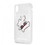 Tagakaaned Karl Lagerfeld Apple iPhone XR Fun Eaten Hard Case Transparent