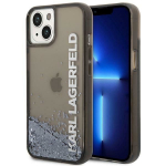 Tagakaaned Karl Lagerfeld  Karl Lagerfeld Liquid Glitter Elong case for iPhone 14 Plus - black