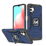 Tagakaaned Wozinsky  Wozinsky Ring Armor tough hybrid case cover + magnetic holder for Samsung Galaxy A73 blue
