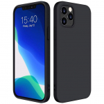 Tagakaaned Hurtel  Silicone Case Soft Flexible Rubber Cover for Xiaomi Redmi Note 10 5G / Poco M3 Pro black