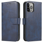 Tagakaaned Hurtel  Wallet Case with Stand for iPhone 15 Pro Magnet Case - Blue