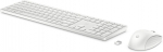 Arvuti klaviatuur HP  655 White Wrls KB and Mouse Combo
