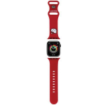 Rihm Hello Kitty  Hello Kitty Silicone Kitty Head strap for Apple Watch 38/40/41mm - red